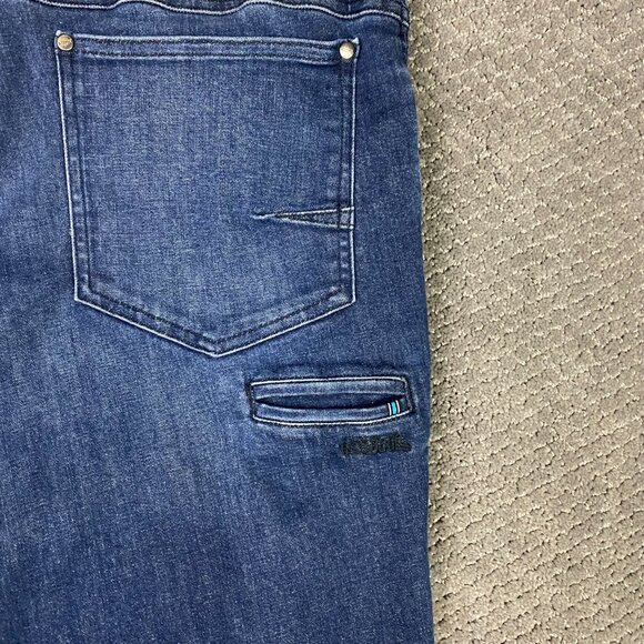 Kuhl Jeans Klassik Men's 38 x 30 Fits 38 x 29 Blue Indigo Dye Stretch - Picture 6 of 16